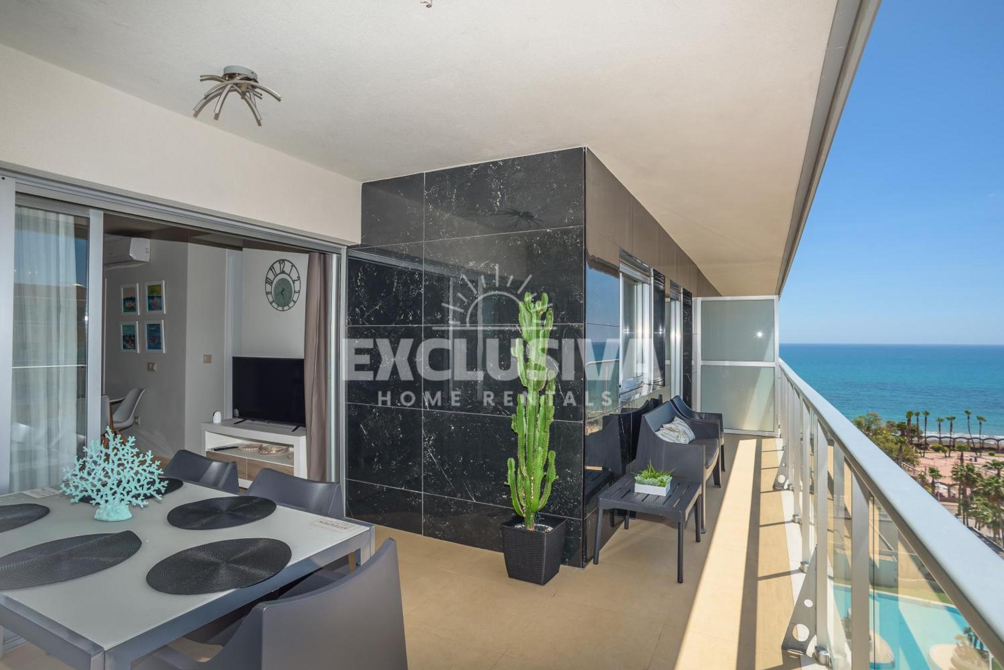 Apartamento Albamarina, 1ªlinea, Magic World, Vistas Al Mar! オロペサ・デル・マール エクステリア 写真